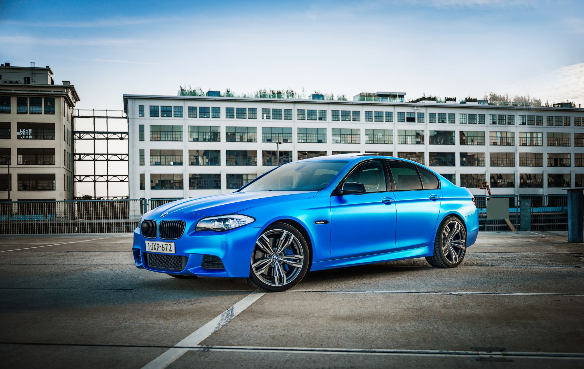 Carwrap Eindhoven BMW M550d Carwrap Eindhoven BMW