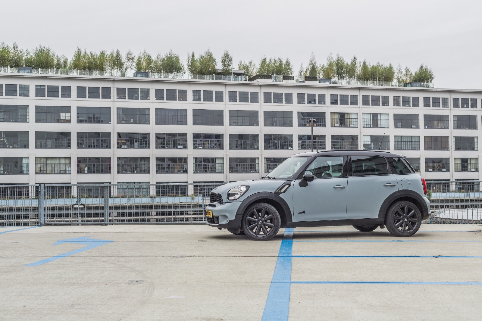 Carwrap Mini Countryman Eindhoven 3M Battleship Grey