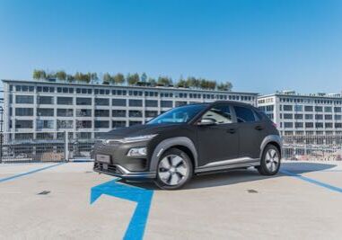 Portfolio Hyundai Kona Electric Carwrap 3M Matrix Black